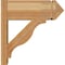 Ekena Millwork Funston Rough Sawn Arts and Crafts Outlooker, Western Red Cedar, 8"W x 20"D x 20"H OUT08X20X20FST03RWR - alternate 4